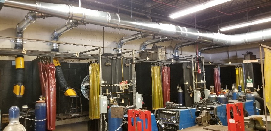 Vocational Schools embark on more hands-on lab time, requiring more ventilation support.