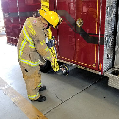 Firehouse Vehicle Exhaust System