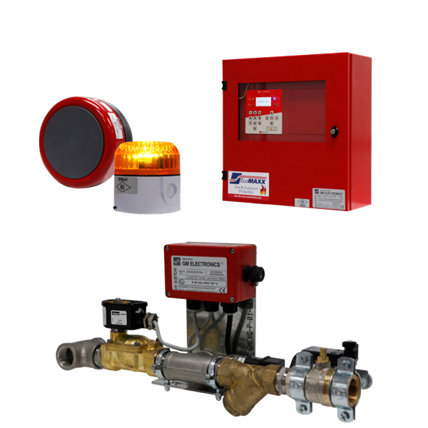 Spark Detection and Extinguishing System