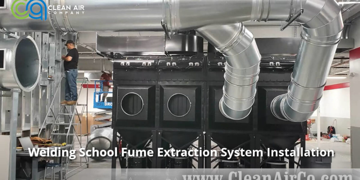 Watch Clean Air Company Install A Fume Extraction System at a New Jersey Welding Vocational School