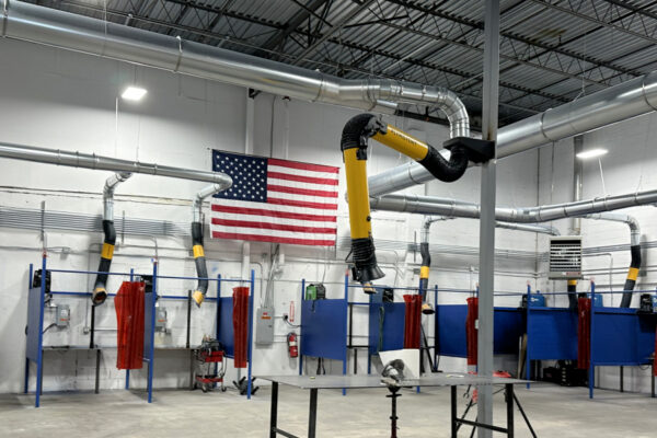 Clean Air Company Installs State-of-the-Art Welding Fume Extraction System in AmeriArc’s Classroom